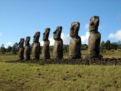 Ahu Akivi of Easter Island