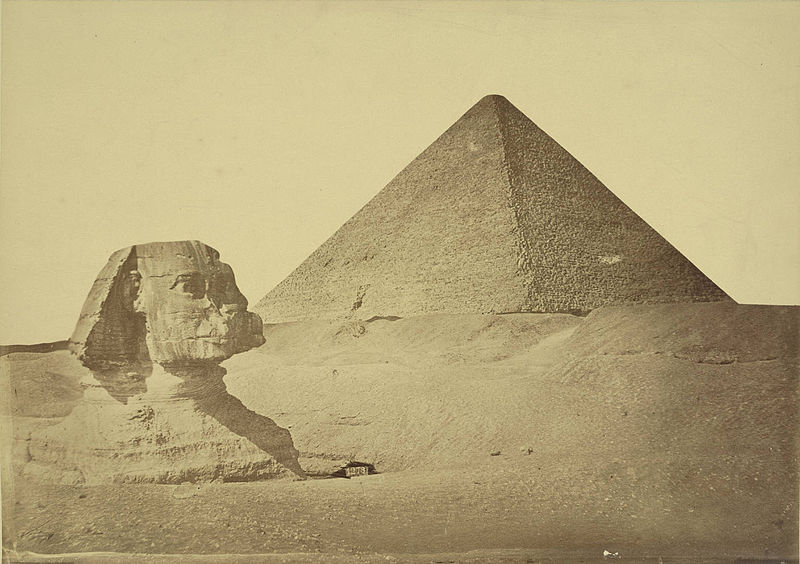 The Great Sphinx buried in sand The Great Sphinx buried in sand