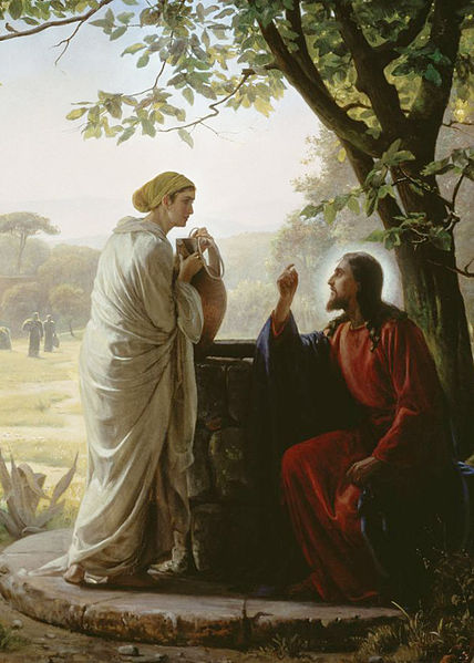 Woman at the Well by Carl Heinrich Bloch Woman at the Well by Carl Heinrich Bloch